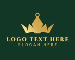 Glam - Luxury Tiara Fashion logo design