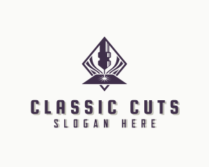 CNC Laser Machine logo design