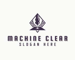 CNC Laser Machine logo design