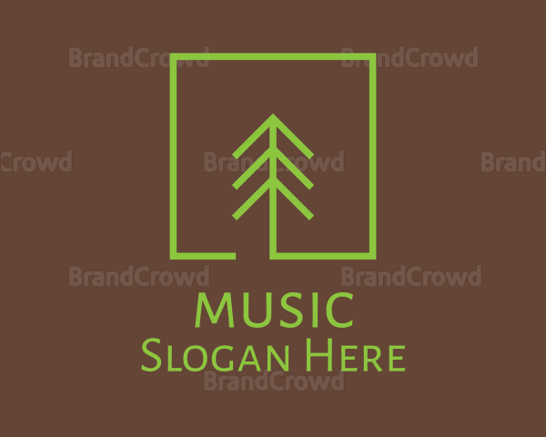 Pine Tree Forest Logo