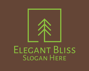 Forest - Pine Tree Forest logo design