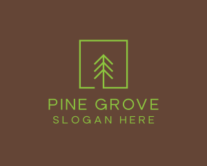 Pine Tree Environment logo design