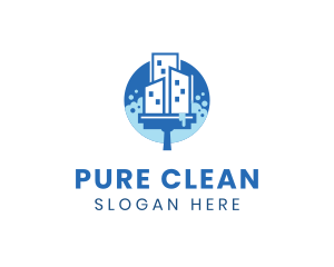 City Window Cleaning logo design