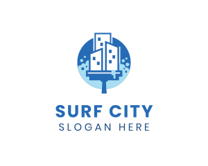 City Window Cleaning logo design