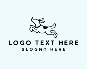 Pet Dog Veterinarian logo design