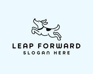 Leap - Pet Dog Veterinarian logo design