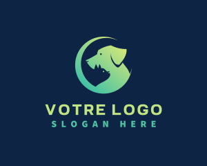 Pet Veterinary Shelter Logo