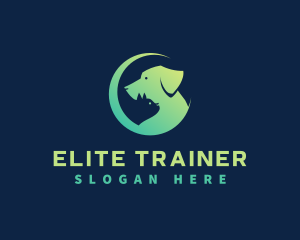 Pet Veterinary Shelter logo design