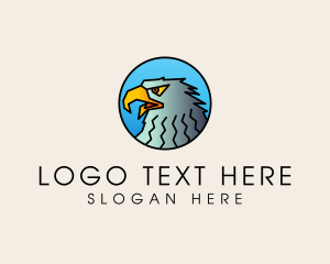 Bird Watching - Wild Eagle Avatar logo design