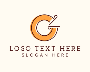 Fashion Designer - Legal Business Letter G logo design