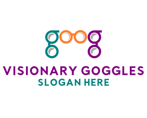 Goggles - Goggles Eyewear Glasses logo design