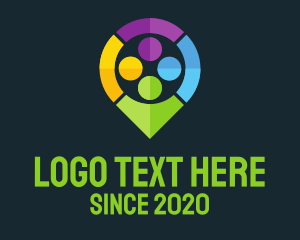 Locator - Gaming Location Pin logo design