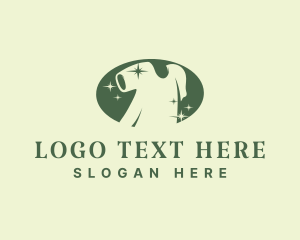 Printing - Clean Shirt Laundry logo design