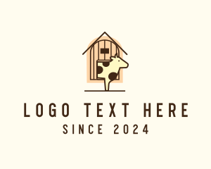 Homestead - Cow Farm Barn logo design