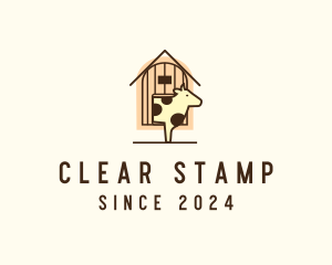 Cow Farm Barn logo design