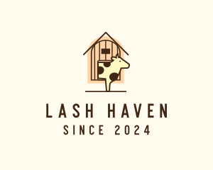 Cow Farm Barn logo design