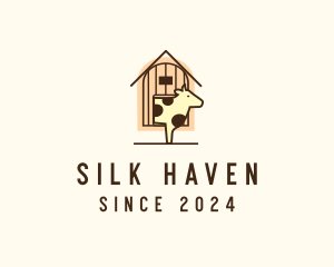 Cow Farm Barn logo design