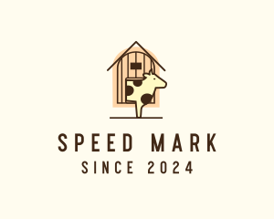 Cow Farm Barn logo design