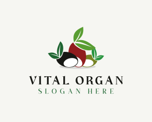 Organic Healthy Olives logo design