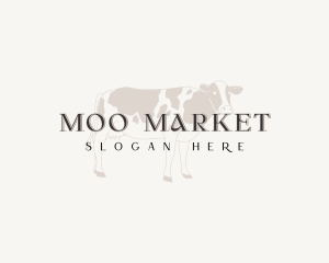 Cow - Cow Animal Farm logo design