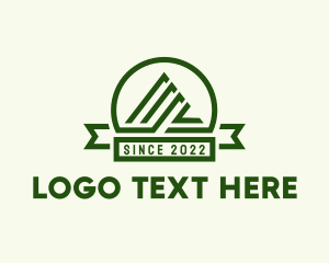 Hiking - Mountain Nature Park Outdoor logo design