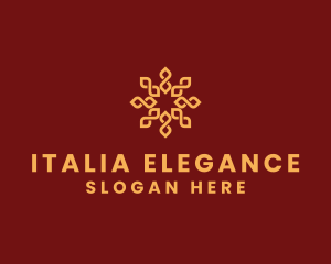 Elegant Infinity Sun  logo design