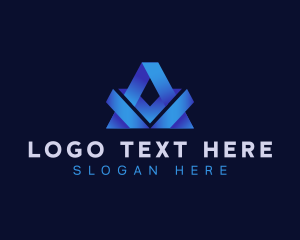 Advertising - Startup Company Letter A logo design