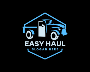 Classic Truck Pickup logo design