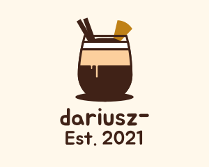 Barista - Chocolate Milkshake Drink logo design