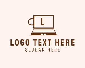 Laptop - Laptop Internet Cafe Studio logo design