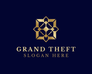 Luxury Geometric Tile Logo