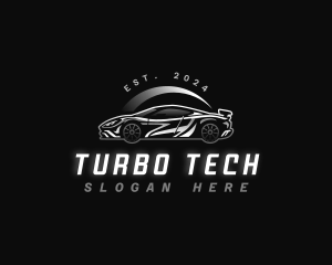 Turbo - Automotive Car Auto Detailing logo design