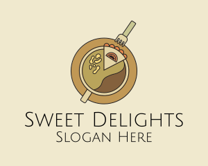 Cafe Coffee Cake logo design