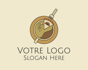 Espresso - Cafe Coffee Cake logo design