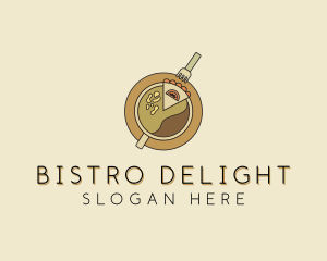 Cafe Coffee Cake logo design