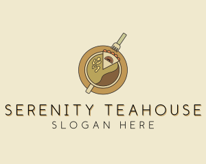 Cafe Coffee Cake logo design