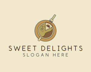 Cafe Coffee Cake logo design