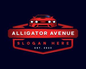 Mustang Detailing Car logo design