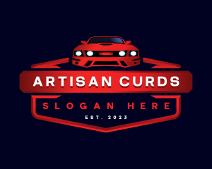 Mustang Detailing Car logo design