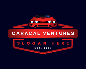 Mustang Detailing Car logo design