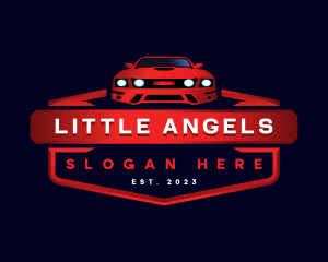 Mustang Detailing Car logo design