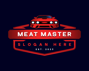 Mustang Detailing Car logo design