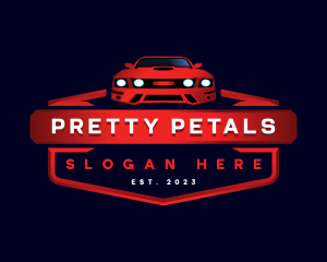 Mustang Detailing Car logo design