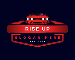 Mustang Detailing Car logo design