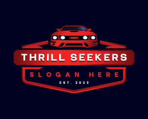 Mustang Detailing Car logo design