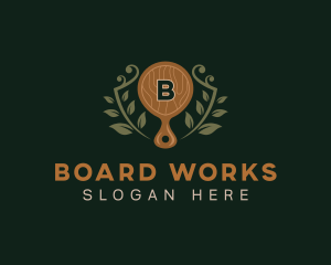 Board - Chef Chopping Board Cooking logo design