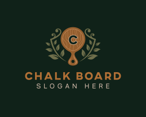 Chef Chopping Board Cooking logo design