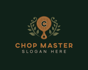 Chopping - Chef Chopping Board Cooking logo design