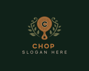 Chef Chopping Board Cooking logo design