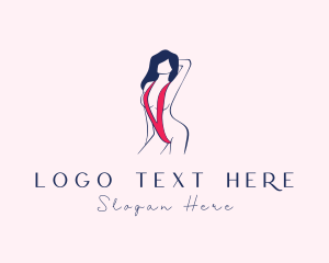 Stripper - Sexy Lady Bikini logo design